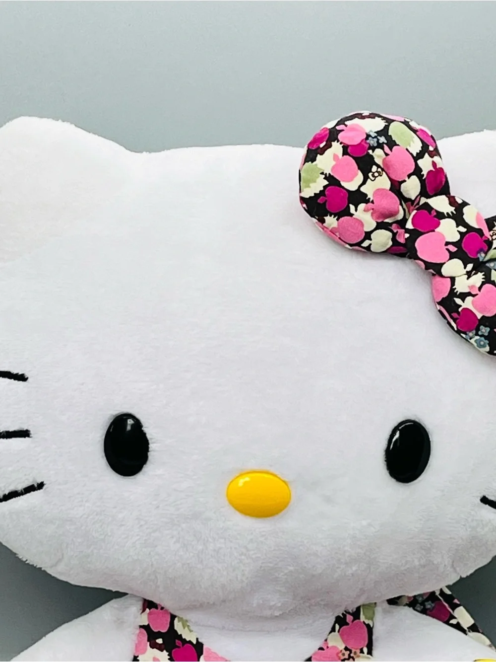 Ty Beanie Buddies Sanrio Hello Kitty Liberty Collab Plush Apple Fabric 9.5”